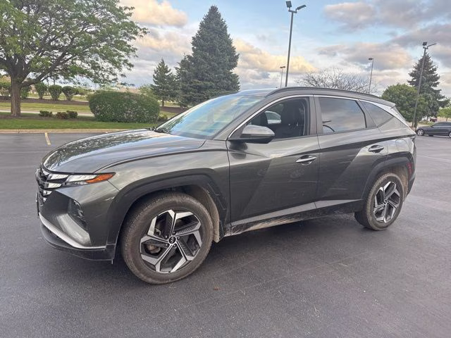 2023 Amazon Gray Hyundai Tucson SEL AWD SUV