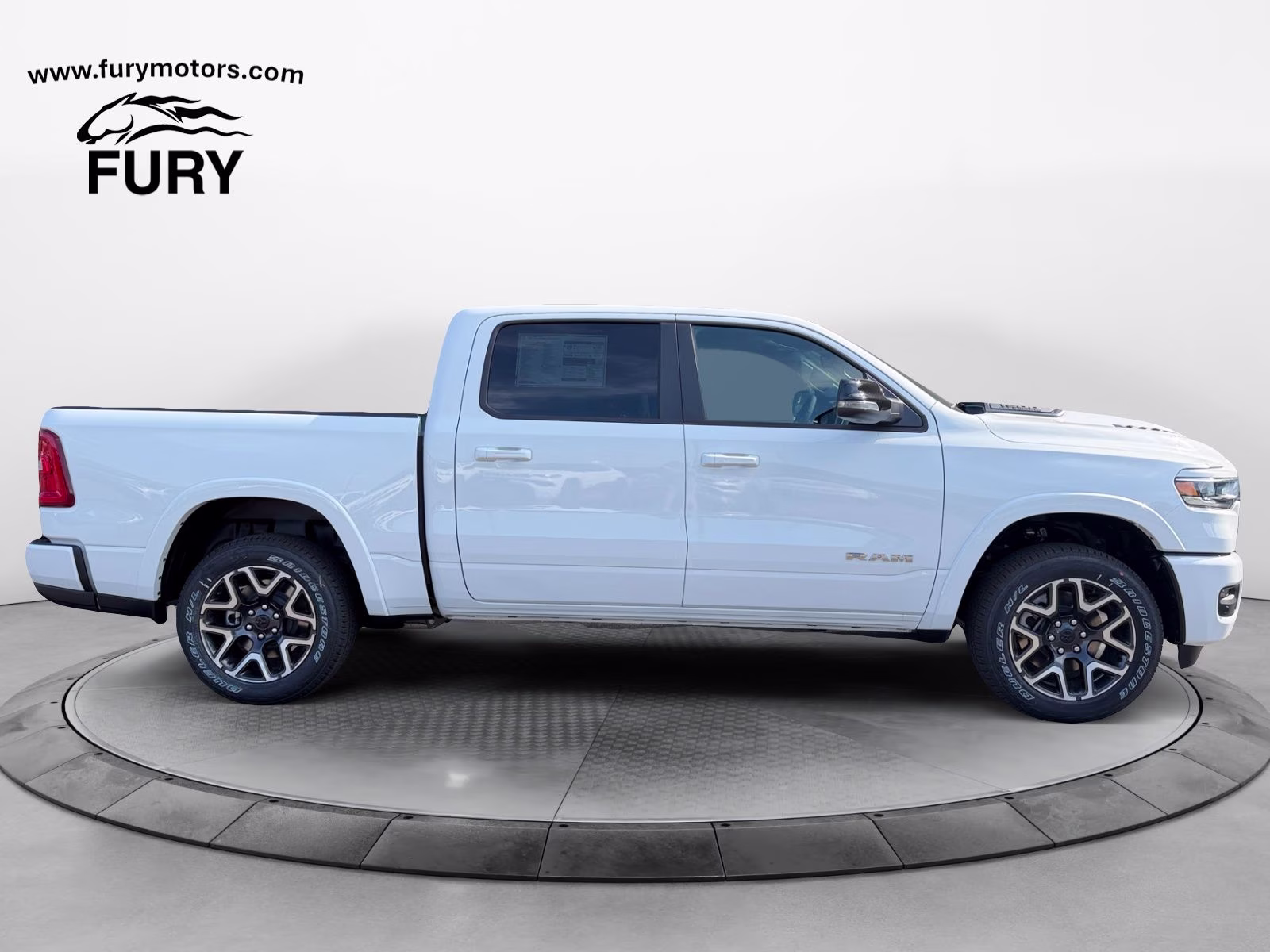 2026 Bright White Clearcoat Ram 1500 Laramie 4X4 Truck