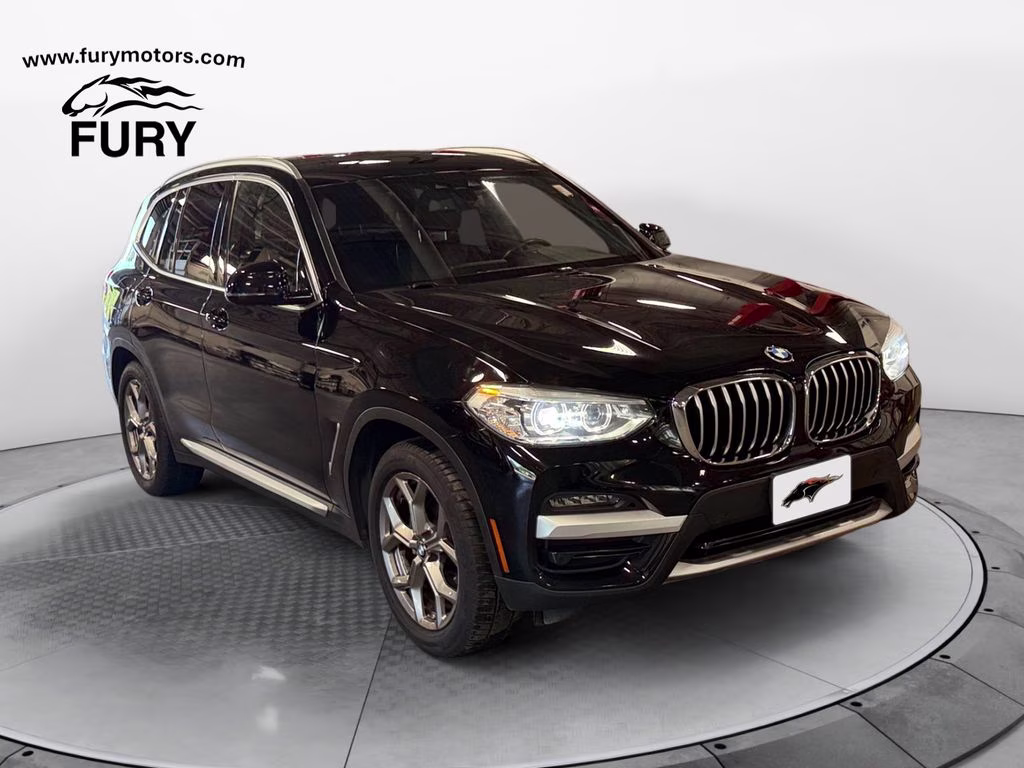2021 Jet Black BMW X3 xDrive30i AWD SUV