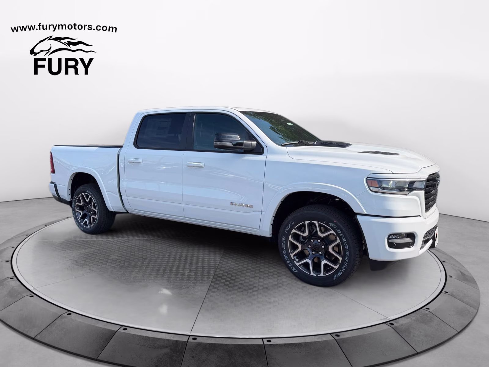 2026 Bright White Clearcoat Ram 1500 Laramie 4X4 Truck