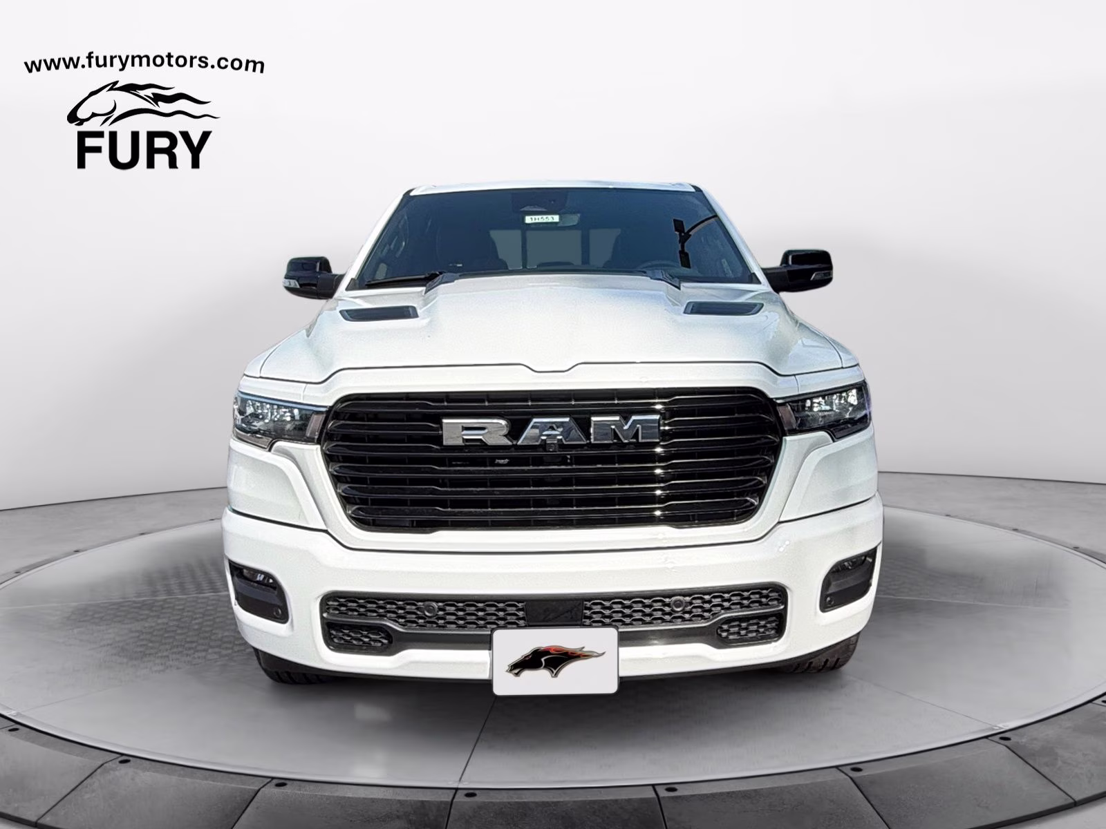 2026 Bright White Clearcoat Ram 1500 Laramie 4X4 Truck