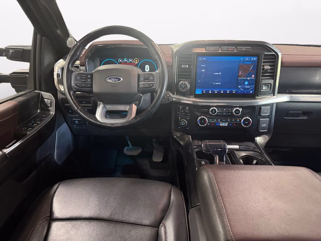 2023 Agate Black Metallic Ford F-150 Lariat 4X4 Truck