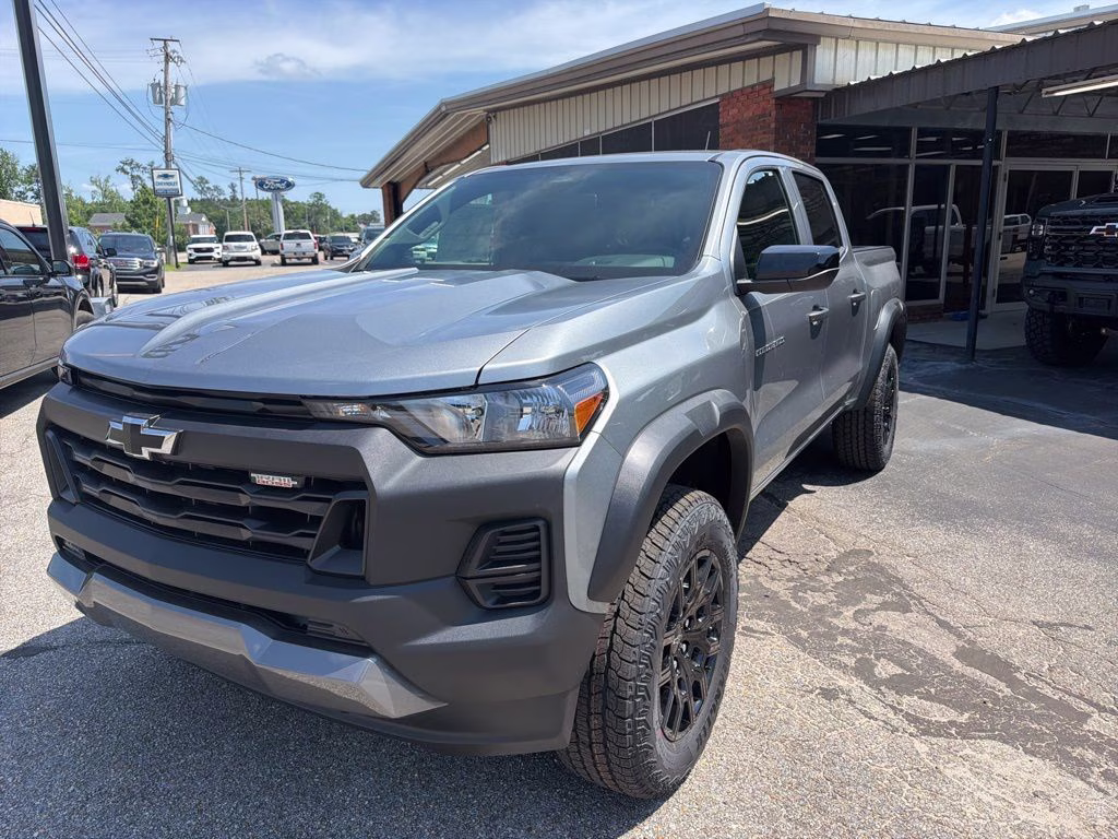 2026 Sterling Gray Metallic Chevrolet Colorado Trail Boss 4X4 Truck