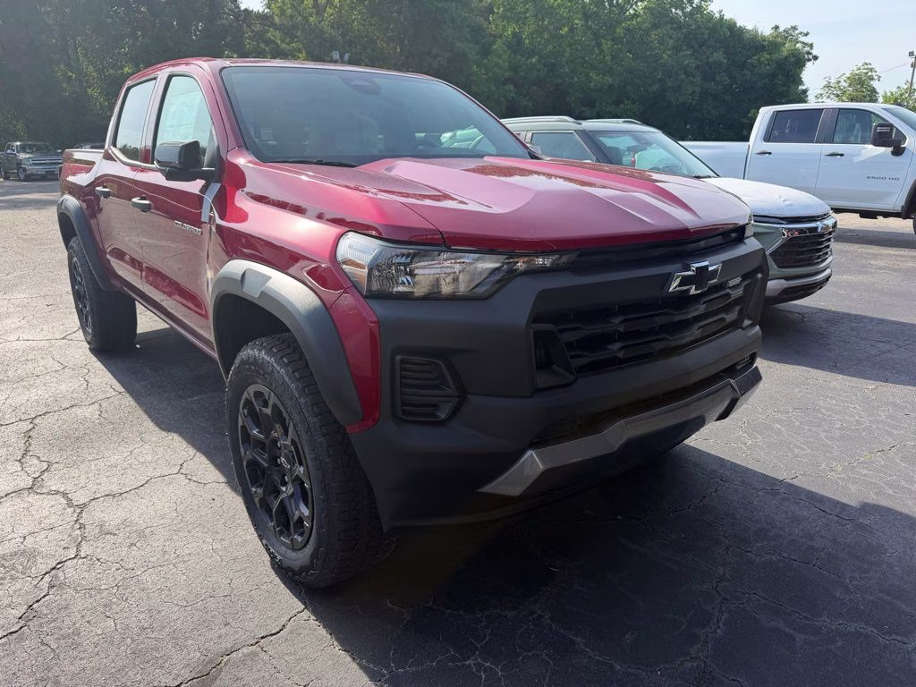 2026 Radiant Red Tintcoat Chevrolet Colorado Trail Boss 4X4 Truck
