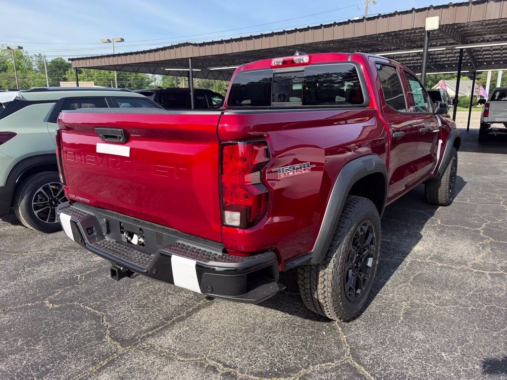 2026 Radiant Red Tintcoat Chevrolet Colorado Trail Boss 4X4 Truck