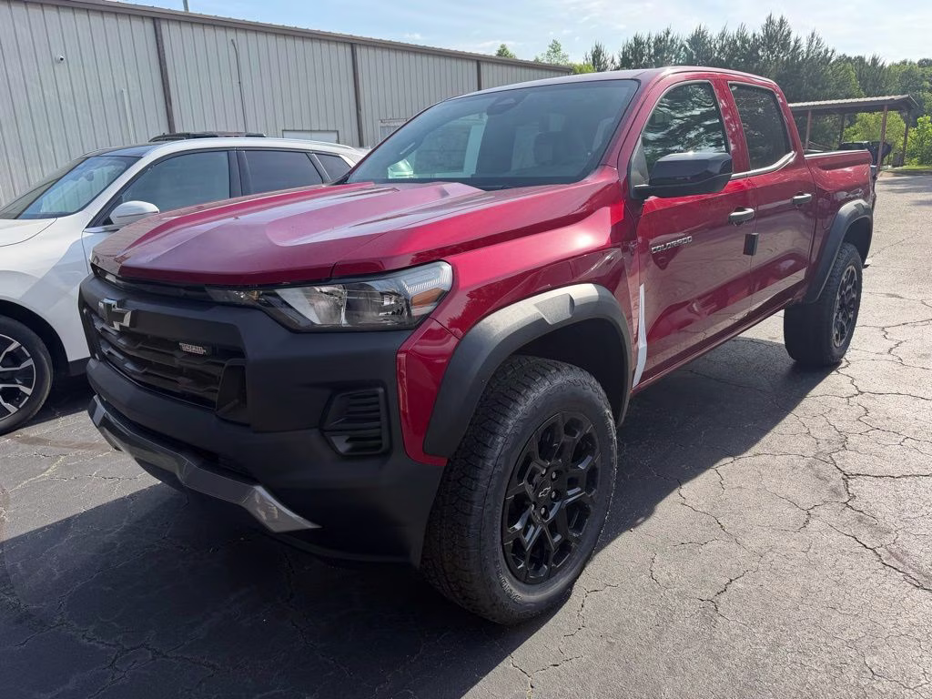 2026 Radiant Red Tintcoat Chevrolet Colorado Trail Boss 4X4 Truck