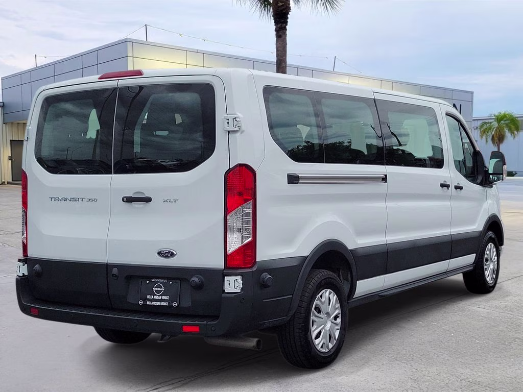2024 Oxford White Ford Transit-350 XLT RWD Crossover