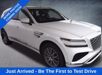 2025 White Genesis GV80 2.5T AWD SUV