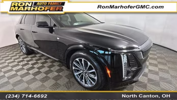 2024 Stellar Black Metallic Cadillac LYRIQ Sport RWD SUV