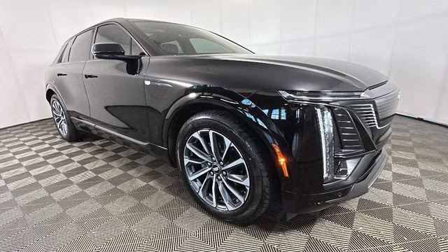 2024 Stellar Black Metallic Cadillac LYRIQ Sport RWD SUV