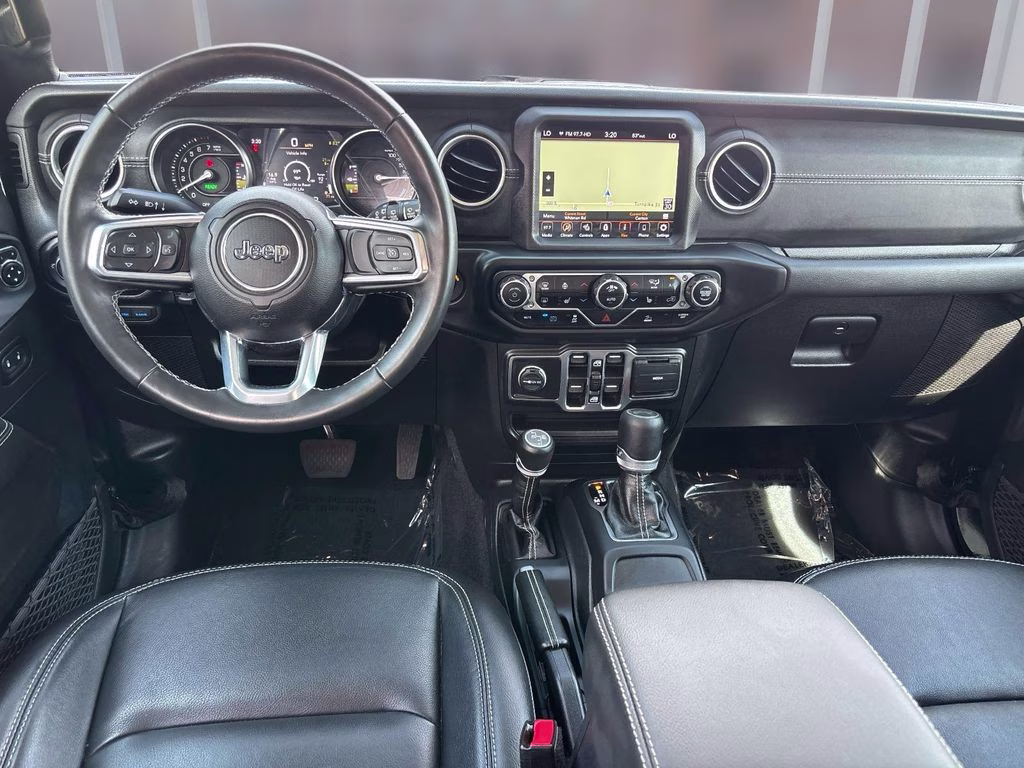 2023 Black Clearcoat Jeep Wrangler Sahara 4xe 4X4 SUV