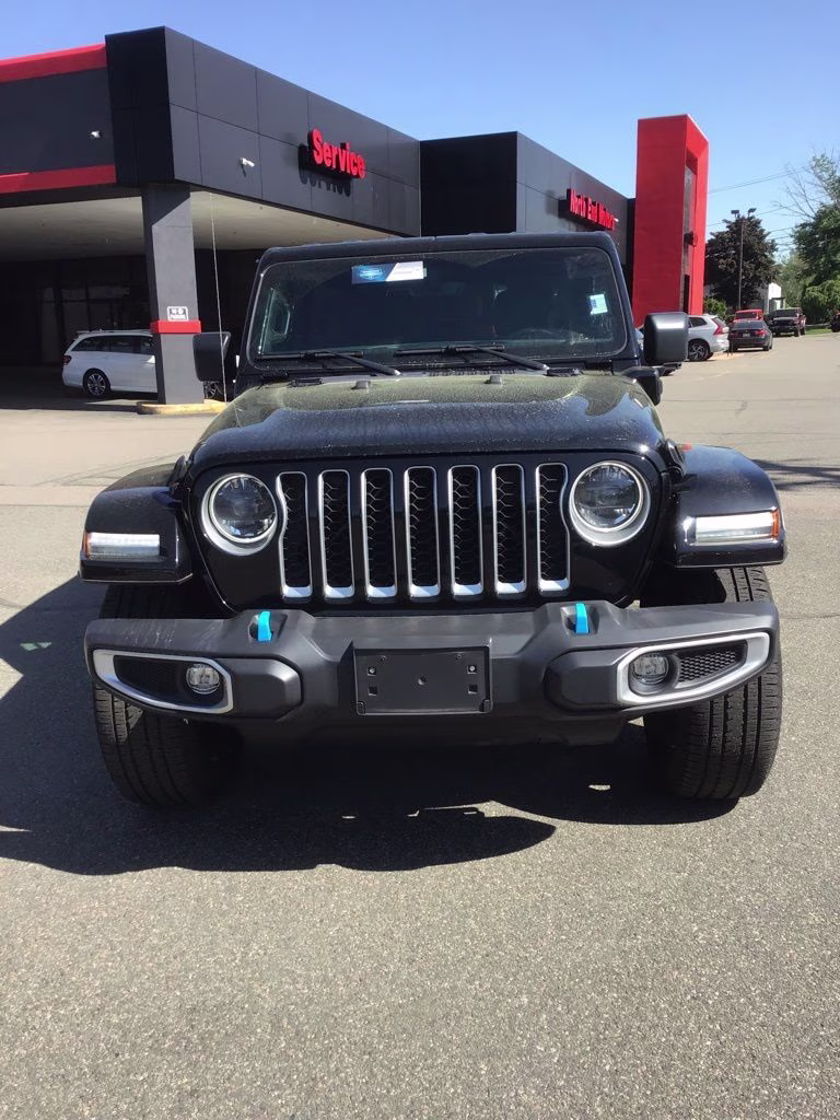 2023 Black Clearcoat Jeep Wrangler Sahara 4xe 4X4 SUV