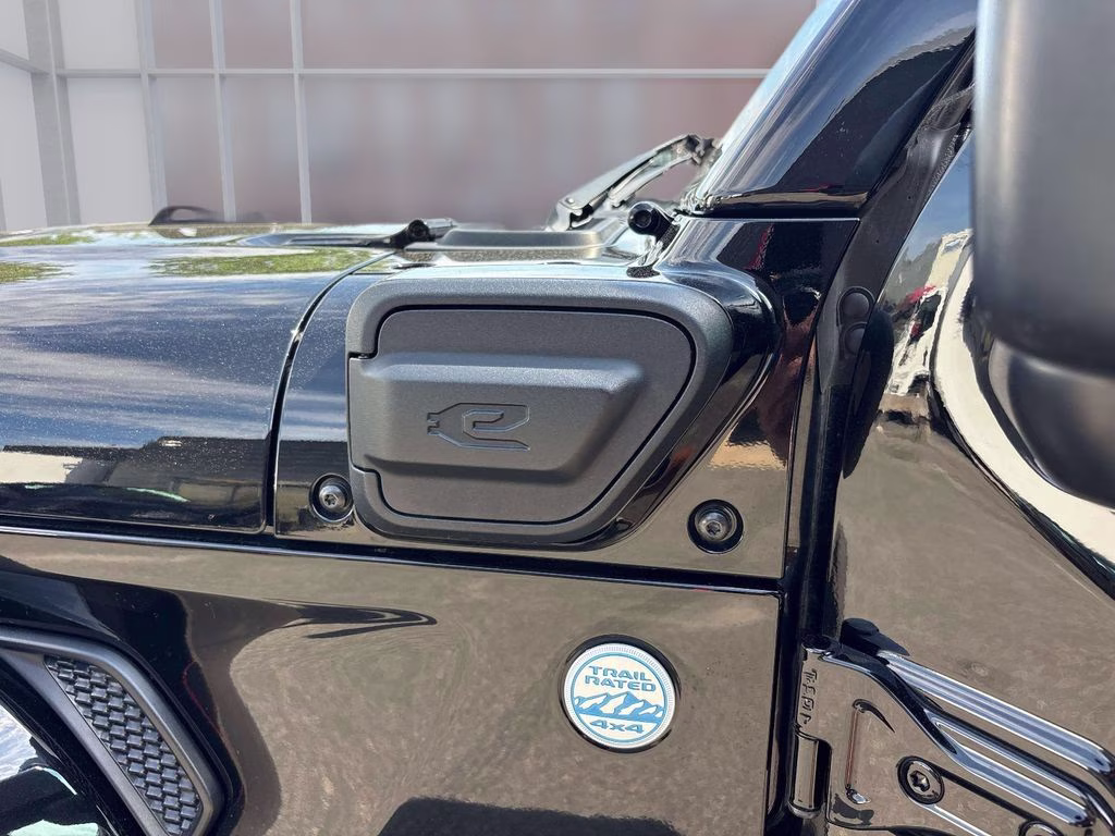 2023 Black Clearcoat Jeep Wrangler Sahara 4xe 4X4 SUV