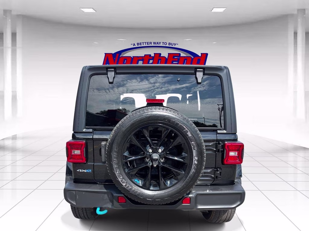 2023 Black Clearcoat Jeep Wrangler Sahara 4xe 4X4 SUV