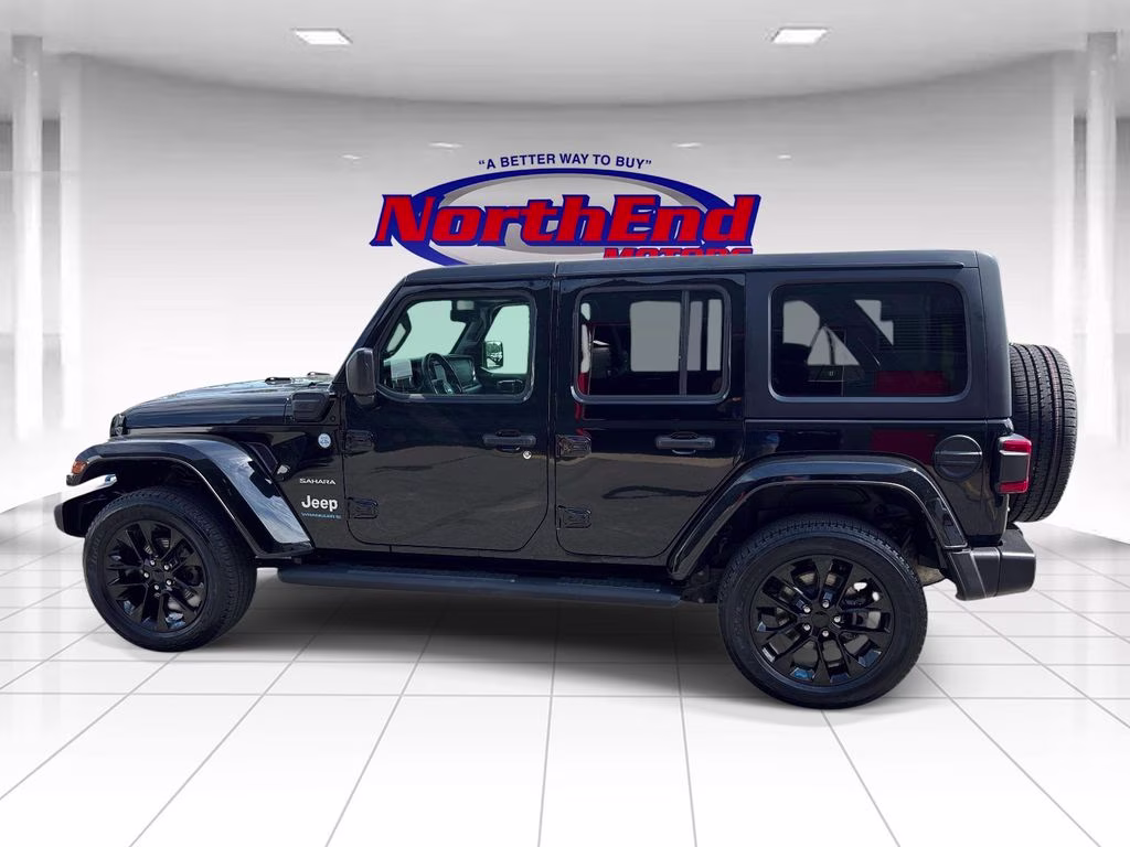 2023 Black Clearcoat Jeep Wrangler Sahara 4xe 4X4 SUV