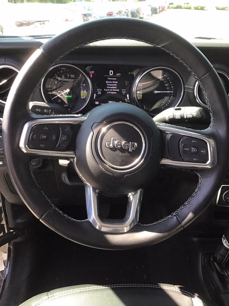 2023 Black Clearcoat Jeep Wrangler Sahara 4xe 4X4 SUV