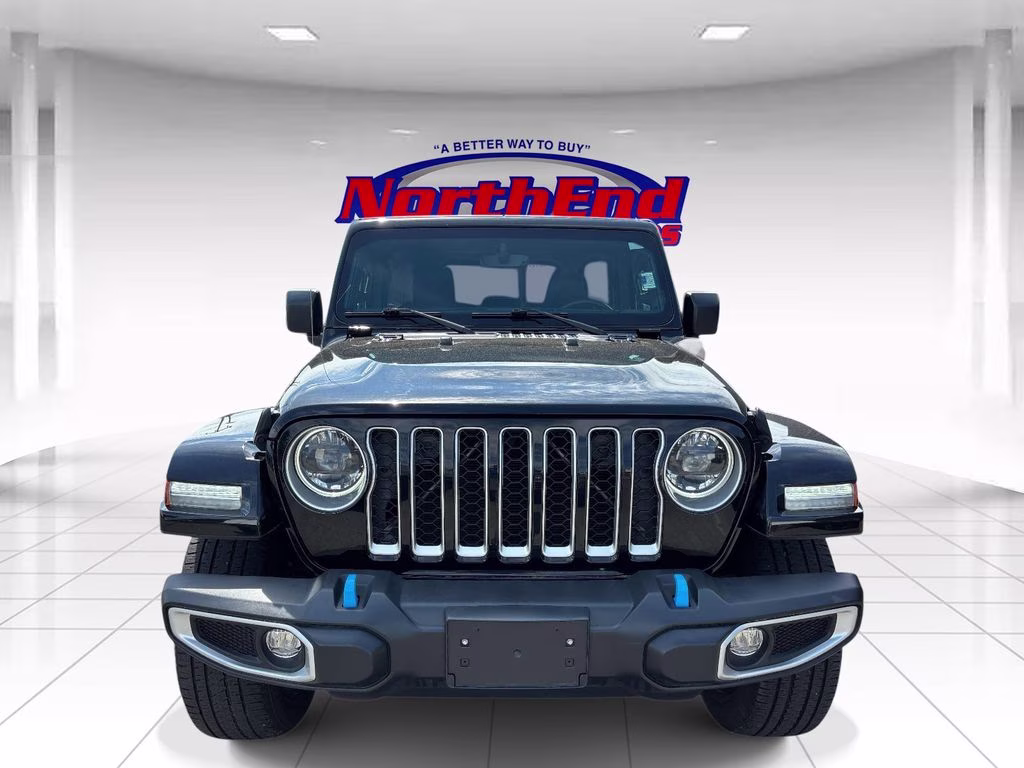 2023 Black Clearcoat Jeep Wrangler Sahara 4xe 4X4 SUV