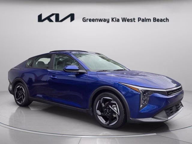 2025 Deep Sea Blue Kia K4 EX FWD Sedan