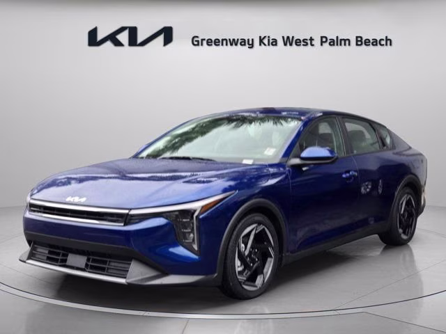 2025 Deep Sea Blue Kia K4 EX FWD Sedan