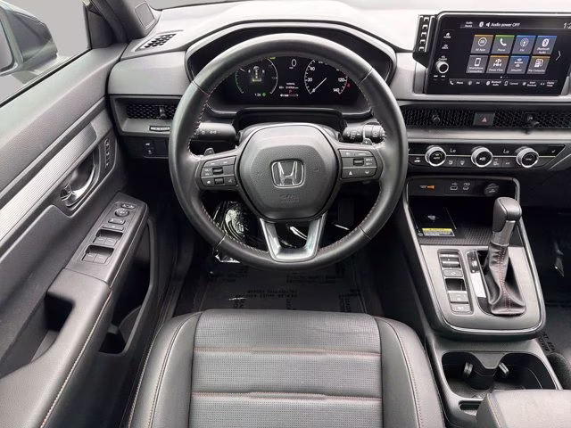 2025 Canyon River Blue Met Honda CR-V Hybrid Sport-L FWD SUV