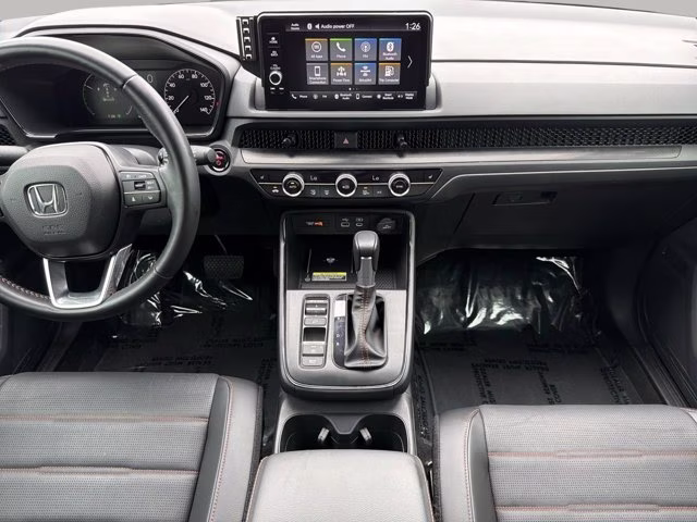 2025 Canyon River Blue Met Honda CR-V Hybrid Sport-L FWD SUV