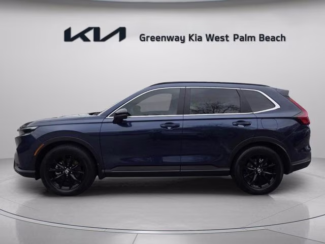 2025 Canyon River Blue Met Honda CR-V Hybrid Sport-L FWD SUV