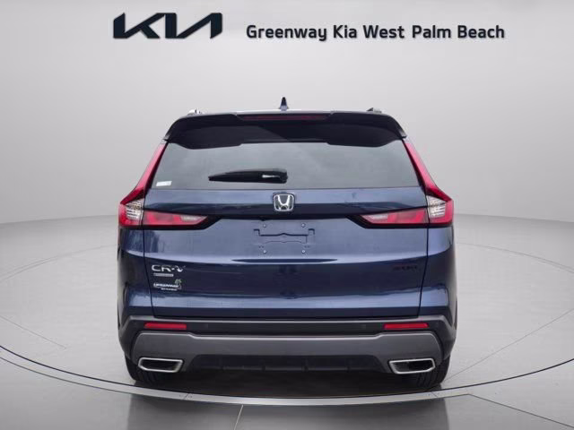 2025 Canyon River Blue Met Honda CR-V Hybrid Sport-L FWD SUV