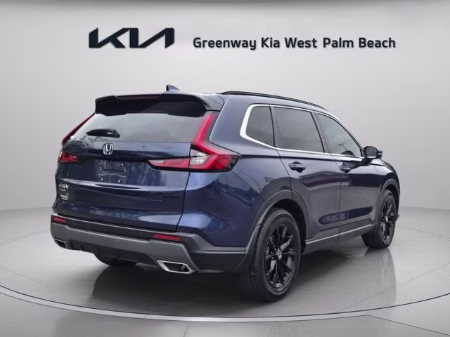 2025 Canyon River Blue Met Honda CR-V Hybrid Sport-L FWD SUV