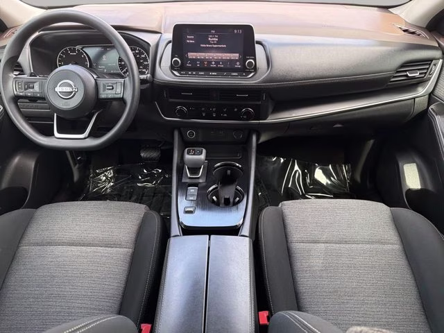 2022 Glacier White Nissan Rogue S FWD SUV