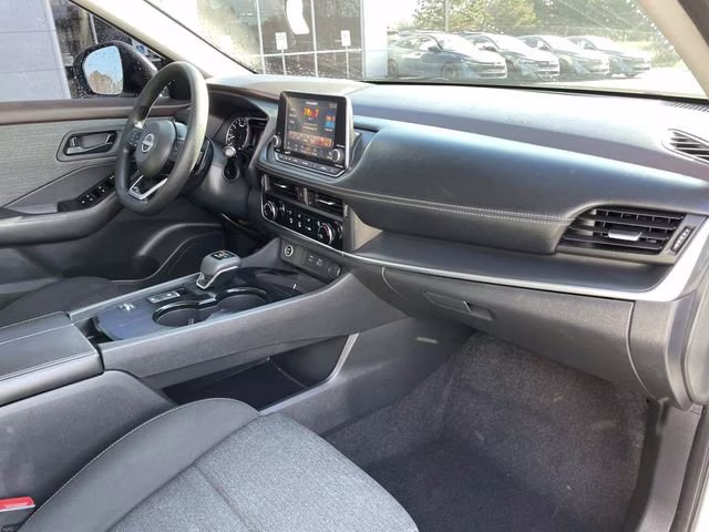 2022 Glacier White Nissan Rogue S FWD SUV