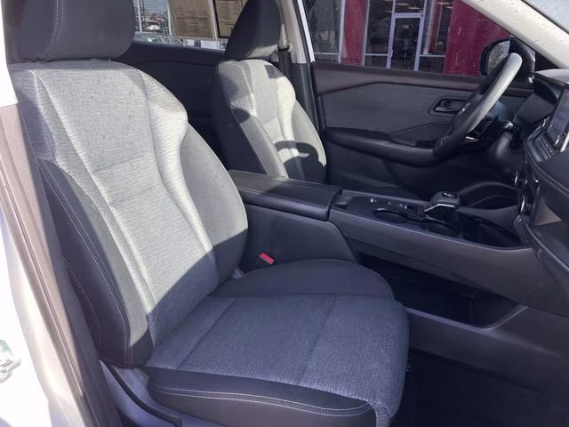 2022 Glacier White Nissan Rogue S FWD SUV