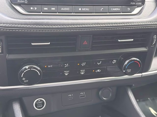 2022 Glacier White Nissan Rogue S FWD SUV