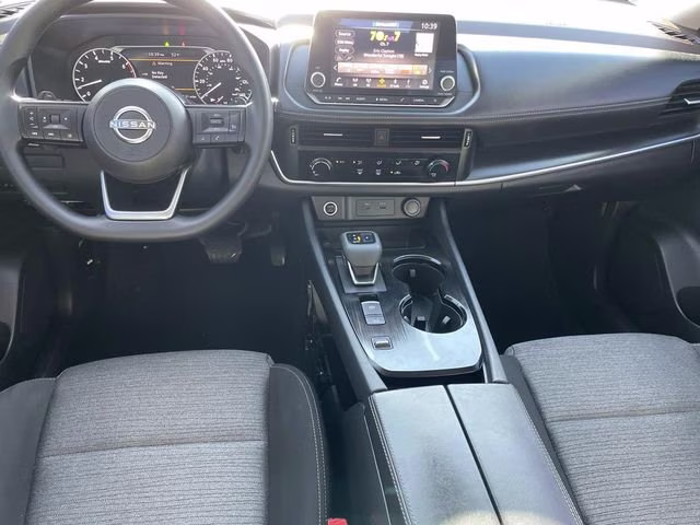 2022 Glacier White Nissan Rogue S FWD SUV