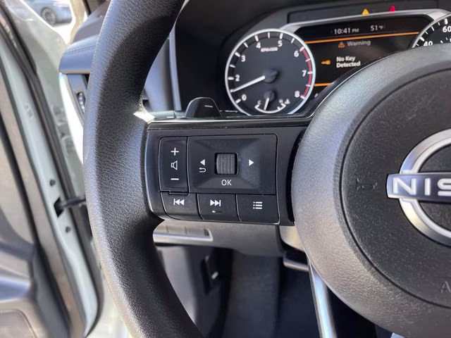 2022 Glacier White Nissan Rogue S FWD SUV