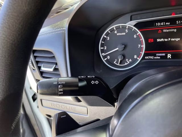 2022 Glacier White Nissan Rogue S FWD SUV