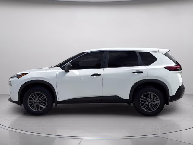 2022 Glacier White Nissan Rogue S FWD SUV