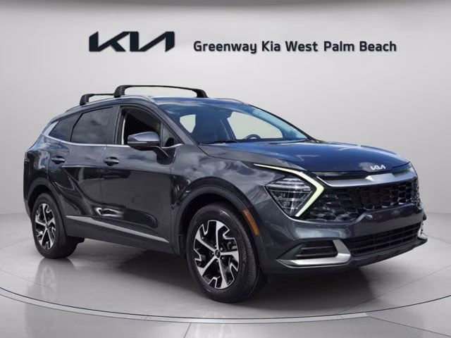 2024 Gravity Gray Kia Sportage EX AWD SUV
