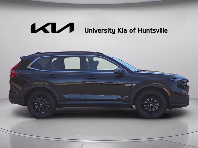 2025 Black Honda CR-V Hybrid Sport AWD SUV