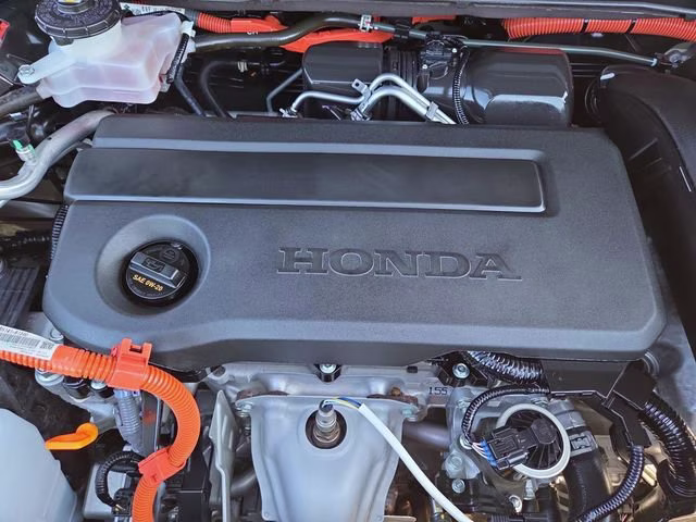 2025 Black Honda CR-V Hybrid Sport AWD SUV