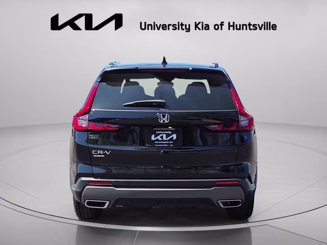 2025 Black Honda CR-V Hybrid Sport AWD SUV