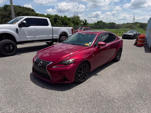 2015 Matador Red Mica Lexus IS 250 250 RWD Sedan