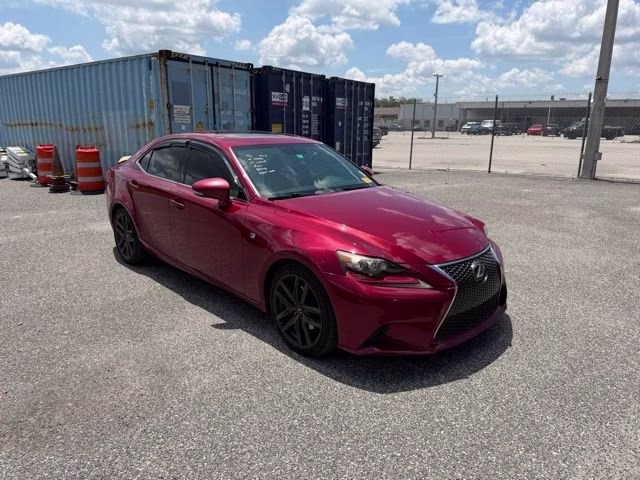 2015 Matador Red Mica Lexus IS 250 250 RWD Sedan