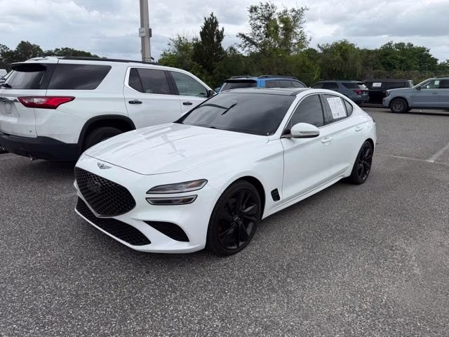 2023 Uyuni White Genesis G70 2.0T RWD Sedan