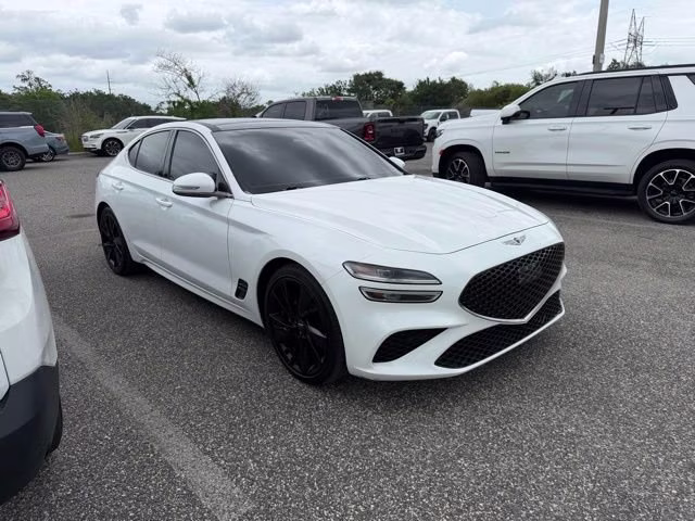 2023 Uyuni White Genesis G70 2.0T RWD Sedan