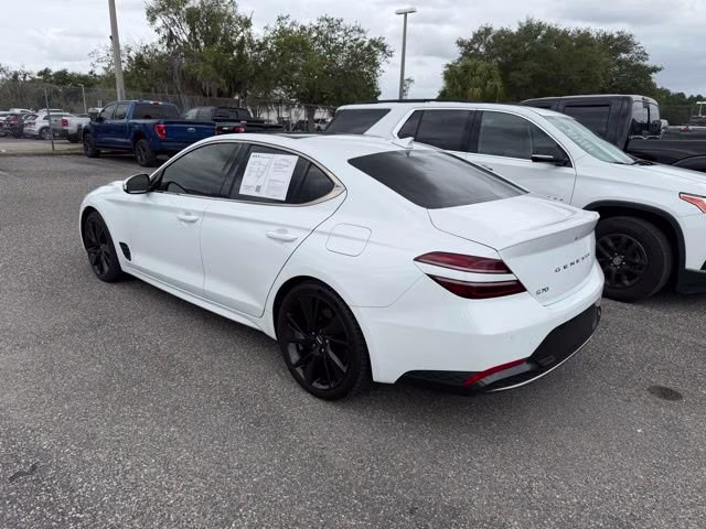 2023 Uyuni White Genesis G70 2.0T RWD Sedan