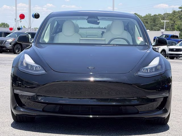 2023 Solid Black Tesla Model 3 Base RWD Sedan