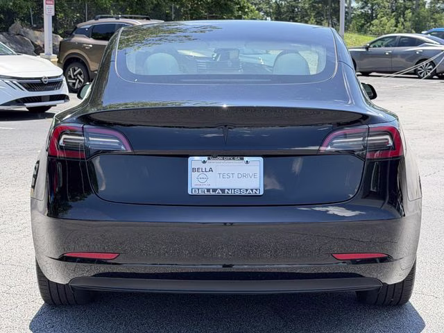 2023 Solid Black Tesla Model 3 Base RWD Sedan