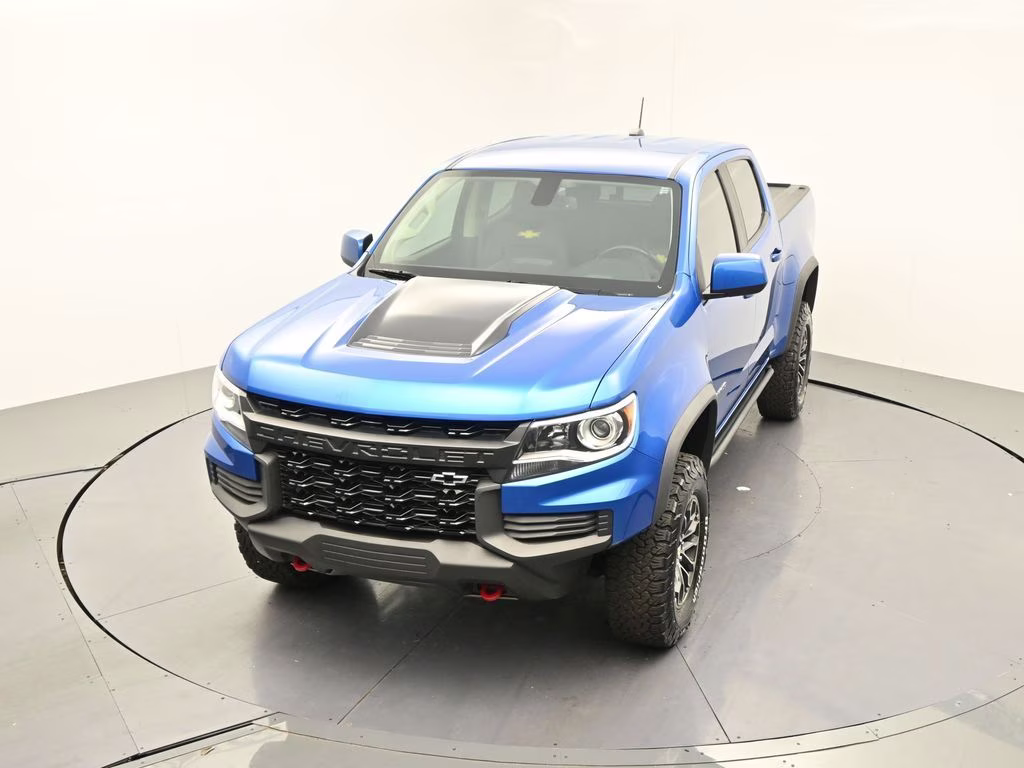 2021 Bright Blue Metallic Chevrolet Colorado ZR2 4X4 Truck