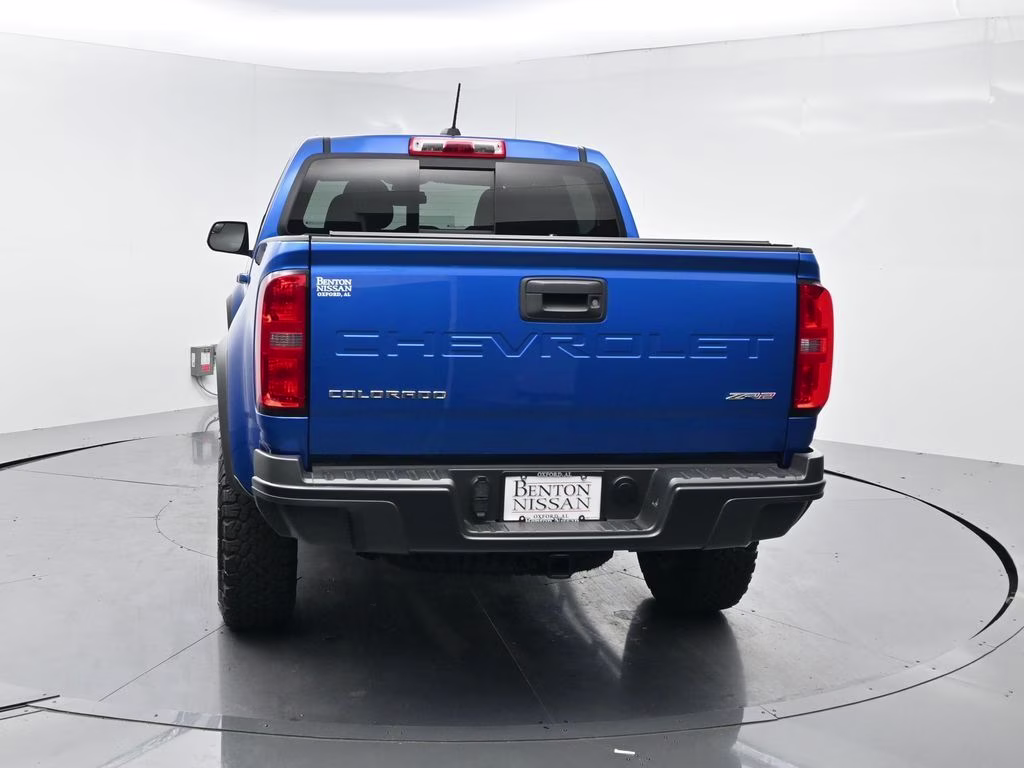 2021 Bright Blue Metallic Chevrolet Colorado ZR2 4X4 Truck