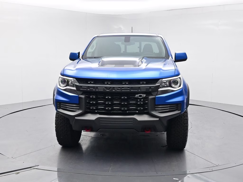 2021 Bright Blue Metallic Chevrolet Colorado ZR2 4X4 Truck